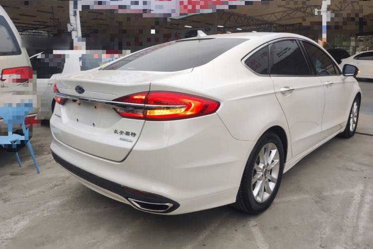 Used Ford Mondeo 2017 EcoBoost 180 Stylish Model Rear Right 45 Deg