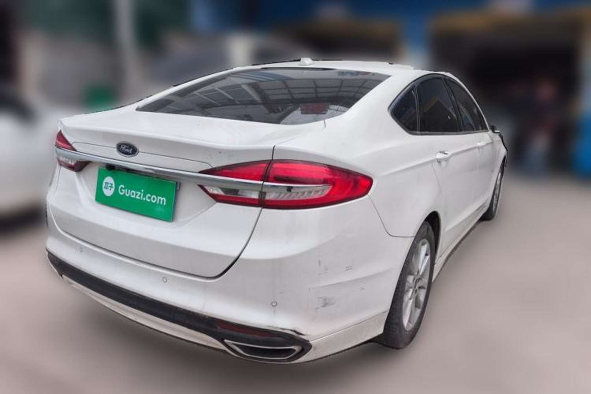 Used Ford Mondeo 2017 EcoBoost 200 Stylish Model Rear Right 45 Deg