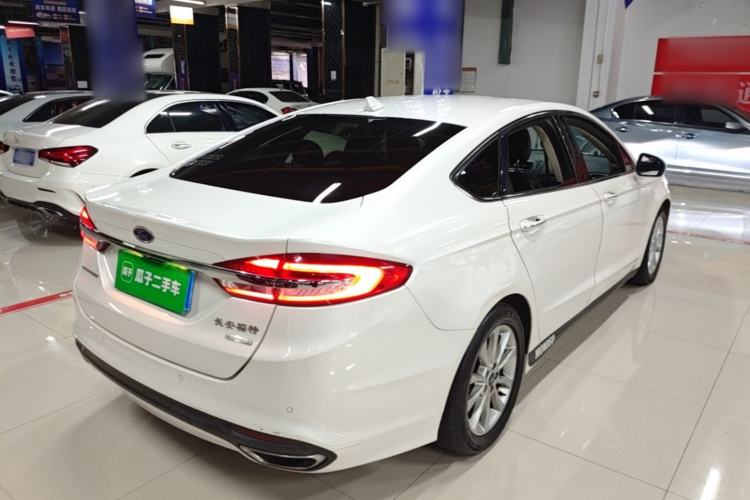 Used Ford Mondeo 2017 EcoBoost 180 Stylish Model Rear Right 45 Deg
