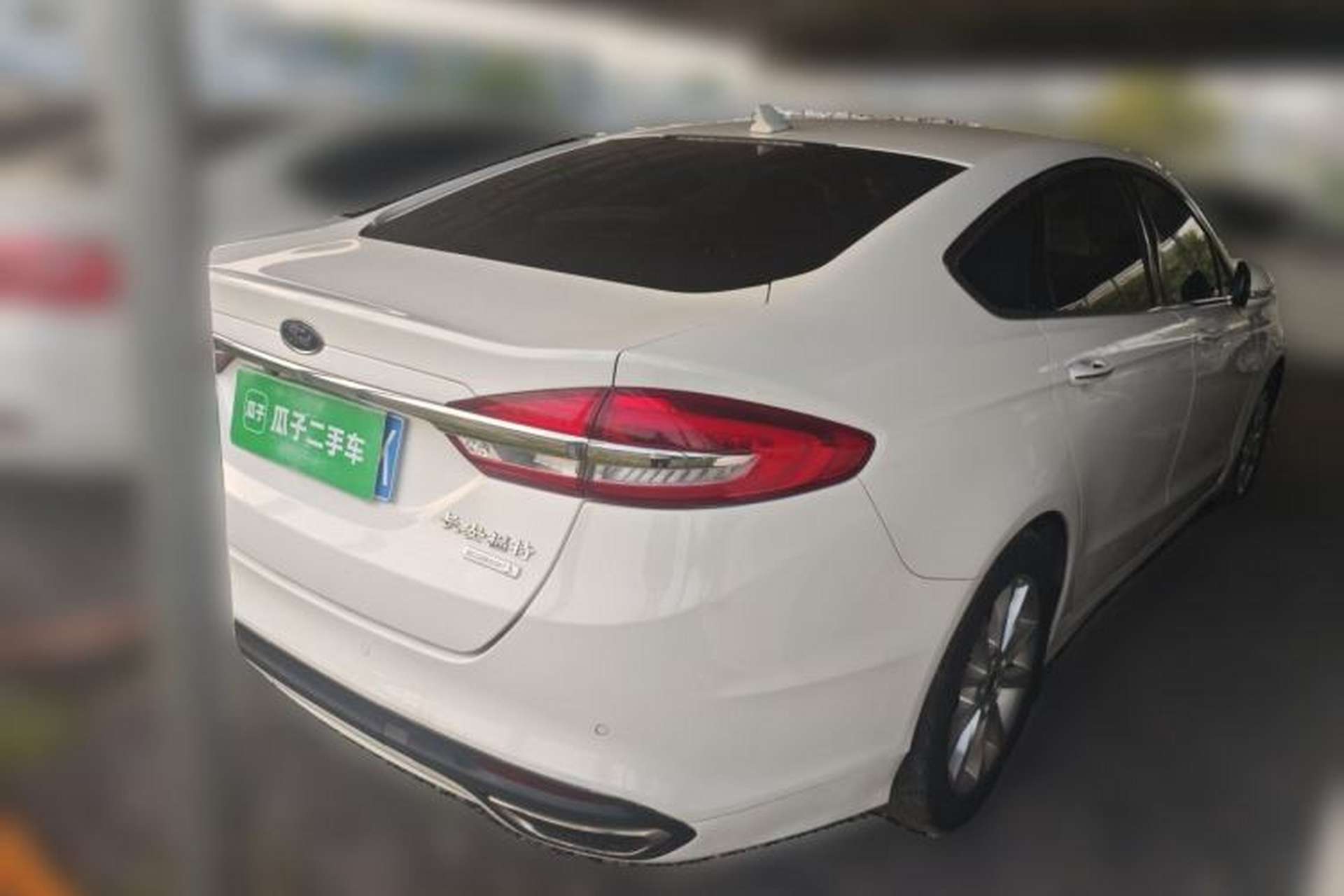 Used Ford Mondeo 2017 EcoBoost 200 Stylish Model Rear Right 45 Deg