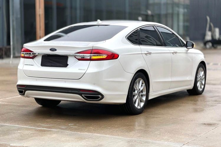 Used Ford Mondeo 2017 EcoBoost 180 Stylish Model Rear Right 45 Deg