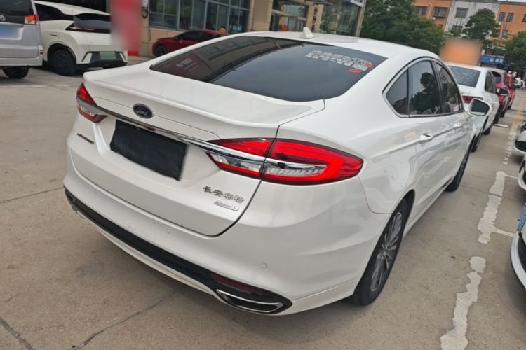 Used Ford Mondeo 2017 EcoBoost 180 Luxury Model Rear Right 45 Deg