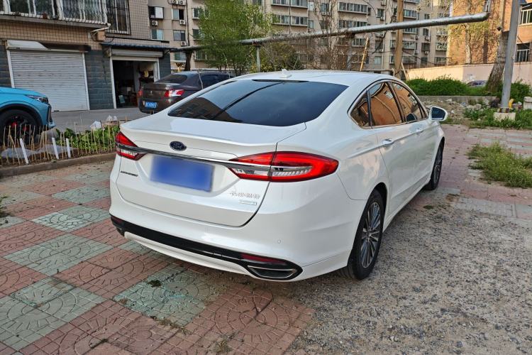 Used Ford Mondeo 2017 EcoBoost 180 Luxury Model Rear Right 45 Deg