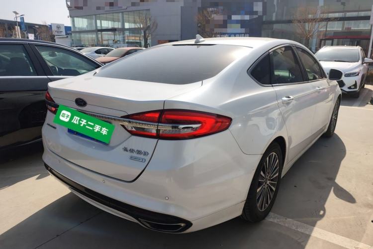 Used Ford Mondeo 2017 EcoBoost 180 Luxury Model Rear Right 45 Deg