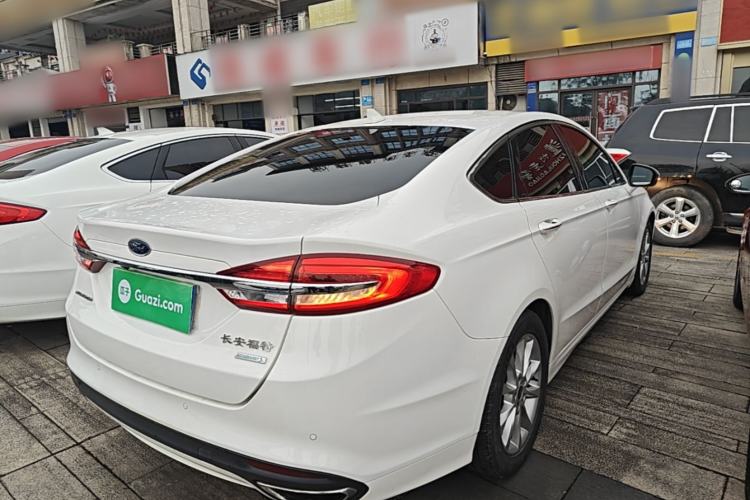 Used Ford Mondeo 2017 EcoBoost 180 Stylish Model Rear Right 45 Deg