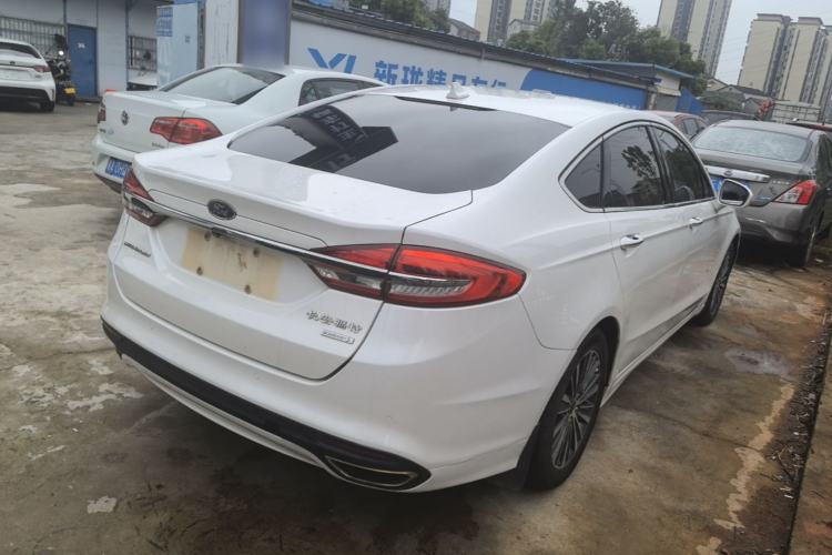 Used Ford Mondeo 2017 EcoBoost 200 Luxury Model Rear Right 45 Deg