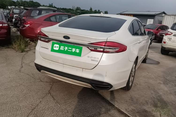 Used Ford Mondeo 2017 EcoBoost 180 Stylish Model Rear Right 45 Deg