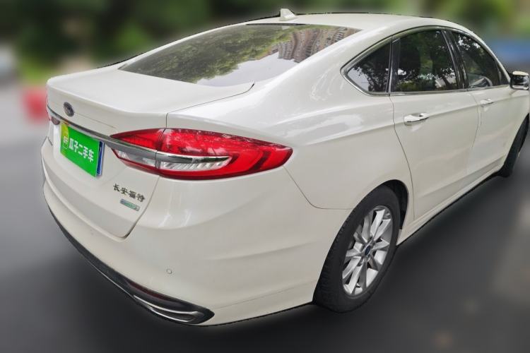 Used Ford Mondeo 2017 EcoBoost 180 Stylish Model Rear Right 45 Deg