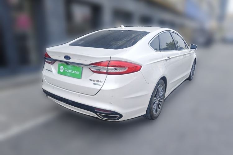 Used Ford Mondeo 2017 EcoBoost 180 Luxury Model Rear Right 45 Deg