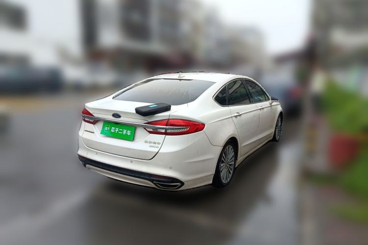 Used Ford Mondeo 2017 EcoBoost 180 Luxury Model Rear Right 45 Deg