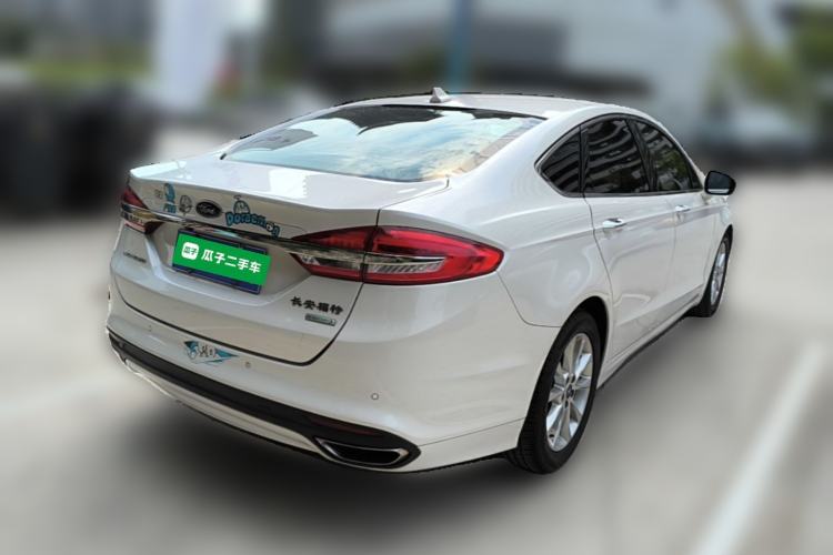 Used Ford Mondeo 2017 EcoBoost 180 Stylish Model Rear Right 45 Deg