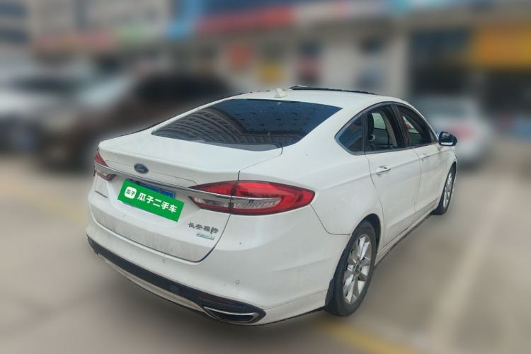 Used Ford Mondeo 2017 EcoBoost 180 Stylish Model Rear Right 45 Deg