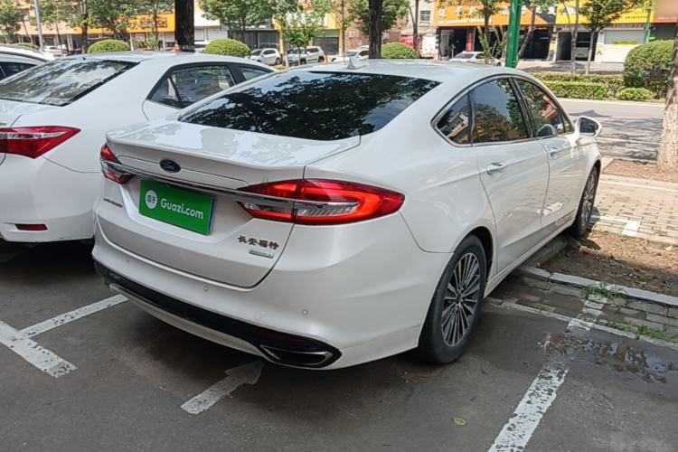 Used Ford Mondeo 2017 EcoBoost 180 Luxury Model Rear Right 45 Deg