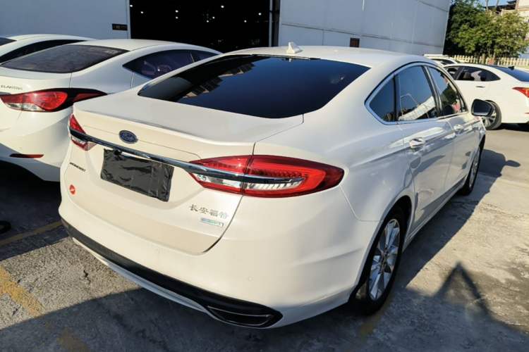 Used Ford Mondeo 2017 EcoBoost 180 Stylish Model Rear Right 45 Deg
