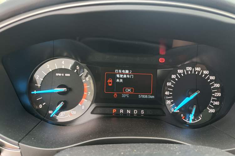 Used Ford Mondeo 2018 EcoBoost 180 Smart Control Fashion Model China VI Standard Instrument Cluster