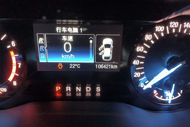Used Ford Mondeo 2018 EcoBoost 180 Fashion Edition Odometer Close Up