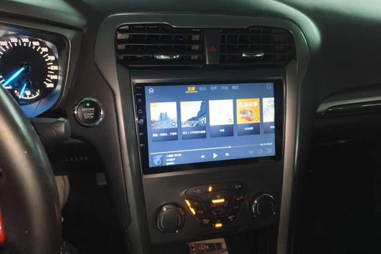Used Ford Mondeo 2018 EcoBoost 180 Smart Control Fashion Model China V Standard Audio And AC Panel