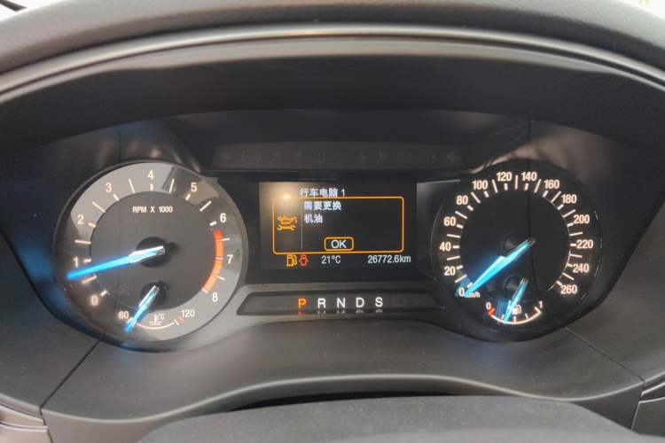 Used Ford Mondeo 2018 EcoBoost 180 Smart Control Fashion Model China V Standard Instrument Cluster