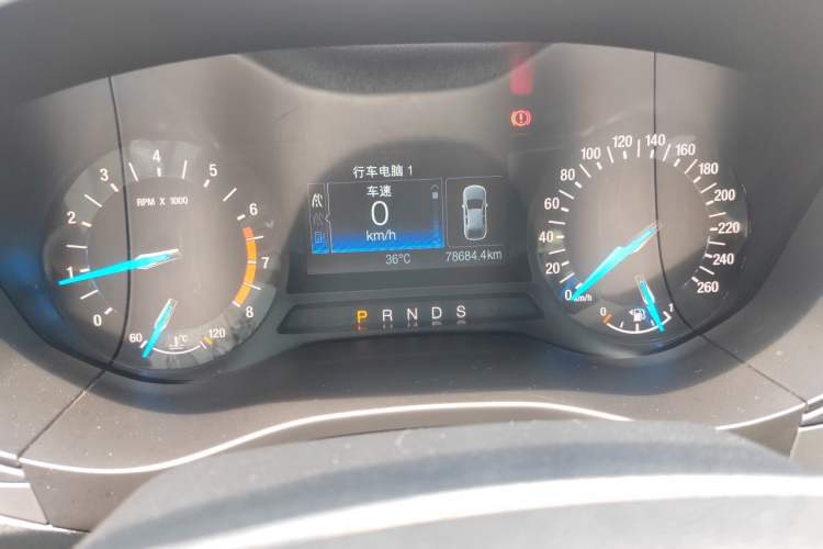 Used Ford Mondeo 2018 EcoBoost 200 Smart Control Fashion Model China VI Standard Odometer Close Up