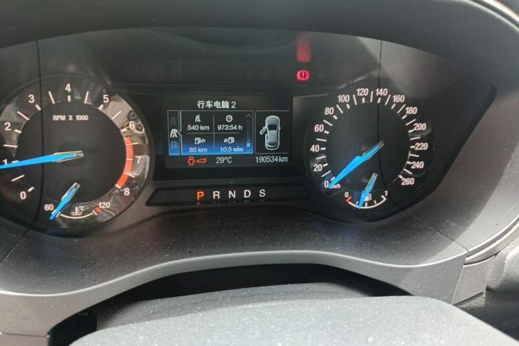 Used Ford Mondeo 2018 EcoBoost 180 Smart Control Fashion Model China V Standard Odometer Close Up