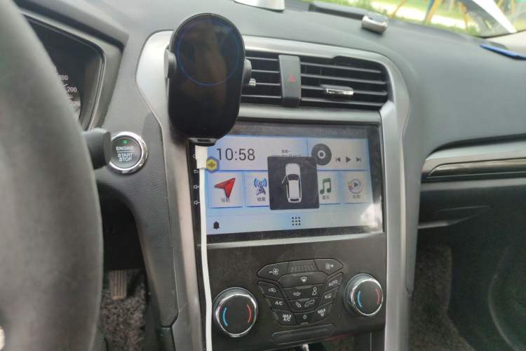 Used Ford Mondeo 2018 EcoBoost 180 Smart Control Fashion Model China V Standard Audio And AC Panel