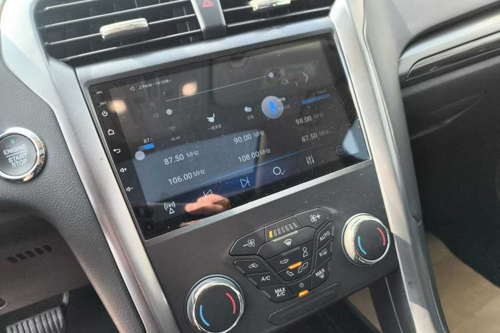 Used Ford Mondeo 2018 EcoBoost 180 Smart Control Fashion Model China V Standard Audio And AC Panel