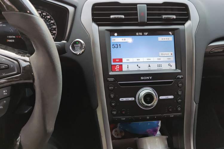 Used Ford Mondeo 2018 EcoBoost 200 Stylish Model Audio And AC Panel
