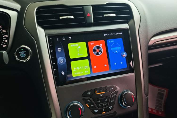 Used Ford Mondeo 2018 EcoBoost 180 Smart Control Fashion Model China V Standard Audio And AC Panel