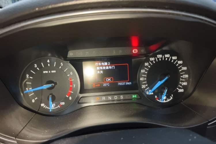 Used Ford Mondeo 2018 EcoBoost 180 Smart Control Fashion Model China VI Standard Instrument Cluster