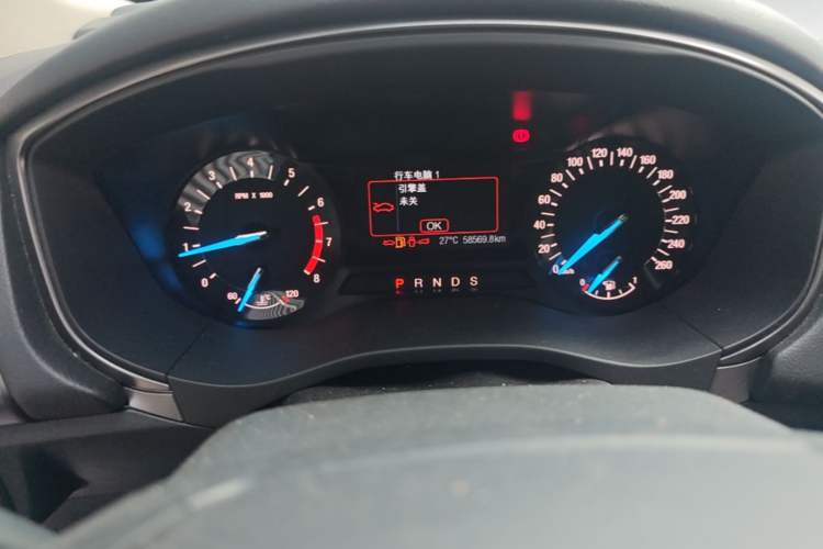 Used Ford Mondeo 2018 EcoBoost 180 Smart Control Fashion Model China VI Standard Instrument Cluster