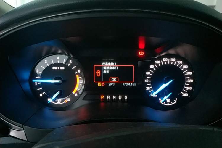 Used Ford Mondeo 2018 EcoBoost 180 Smart Control Fashion Model China V Standard Instrument Cluster