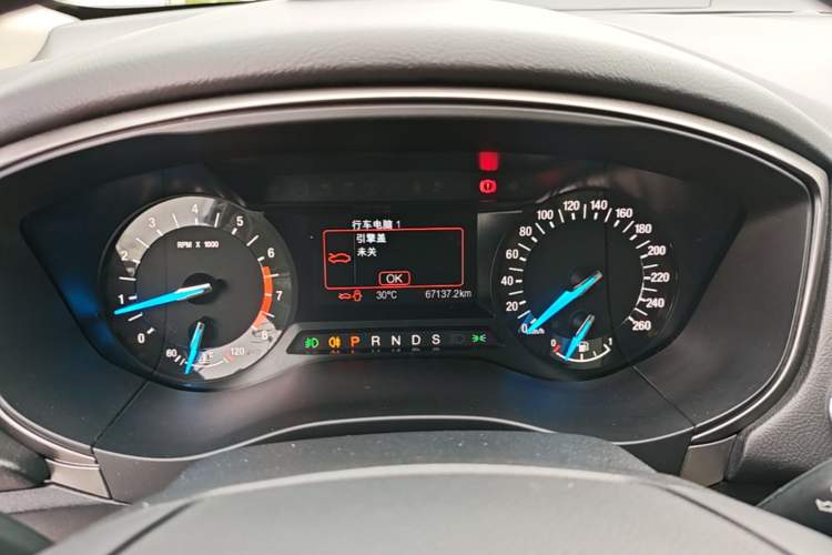 Used Ford Mondeo 2018 EcoBoost 180 Smart Control Fashion Model China VI Standard Instrument Cluster