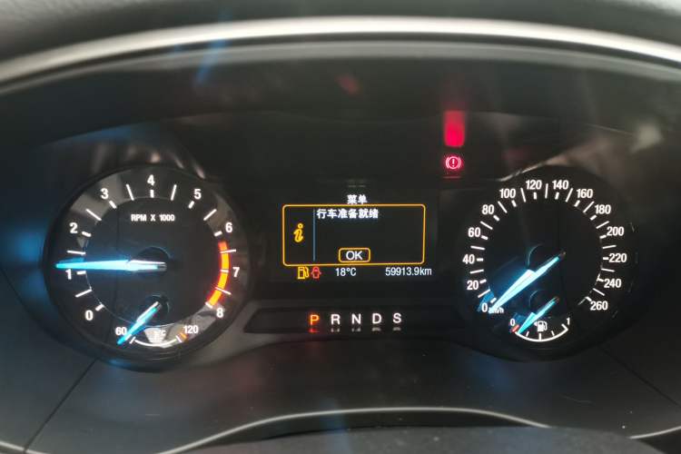 Used Ford Mondeo 2018 EcoBoost 180 Smart Control Fashion Model China V Standard Instrument Cluster