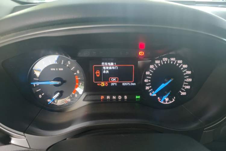Used Ford Mondeo 2018 EcoBoost 180 Smart Control Fashion Model China VI Standard Instrument Cluster