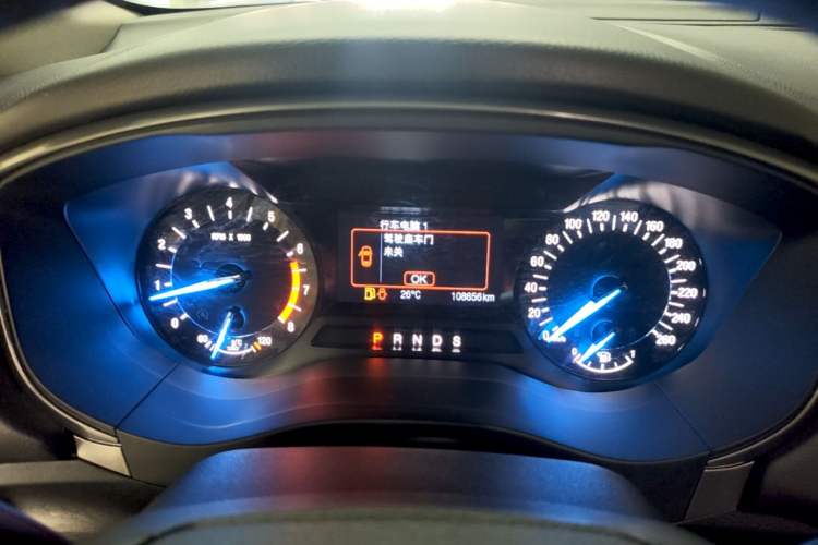 Used Ford Mondeo 2018 EcoBoost 180 Smart Control Fashion Model China VI Standard Instrument Cluster