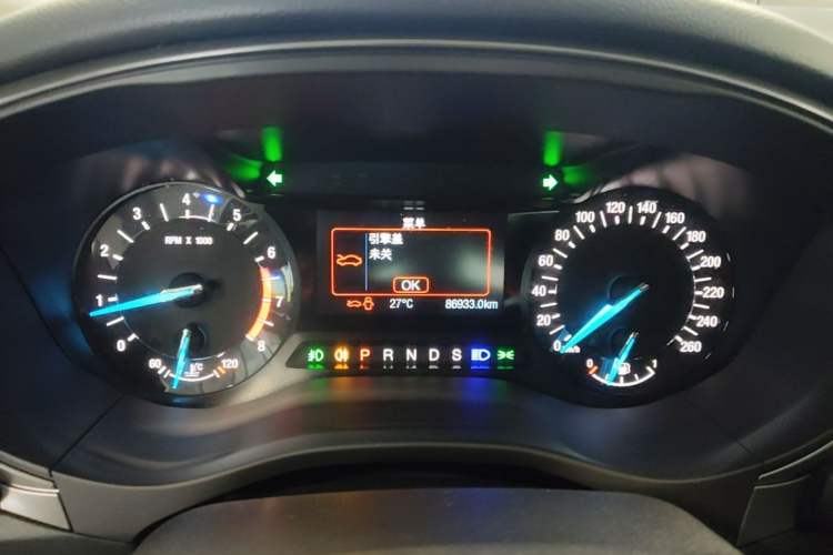 Used Ford Mondeo 2018 EcoBoost 180 Smart Control Fashion Model China V Standard Instrument Cluster