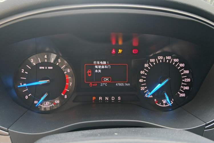 Used Ford Mondeo 2018 EcoBoost 200 Smart Control Fashion Model China V Standard Instrument Cluster