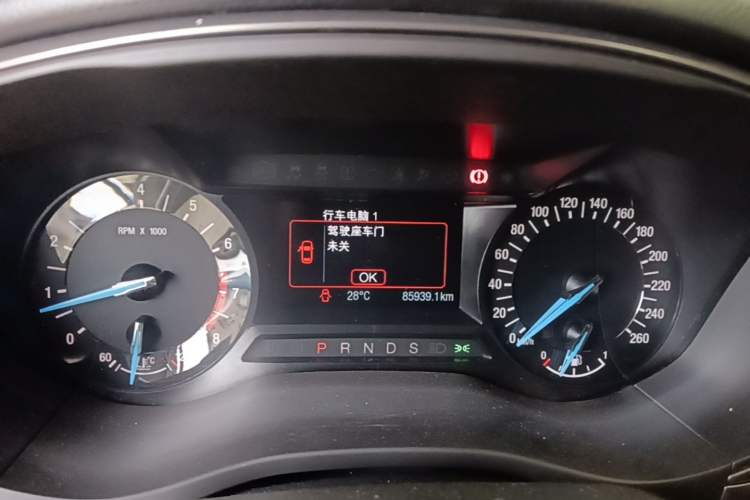 Used Ford Mondeo 2018 EcoBoost 180 Smart Control Fashion Model China V Standard Instrument Cluster