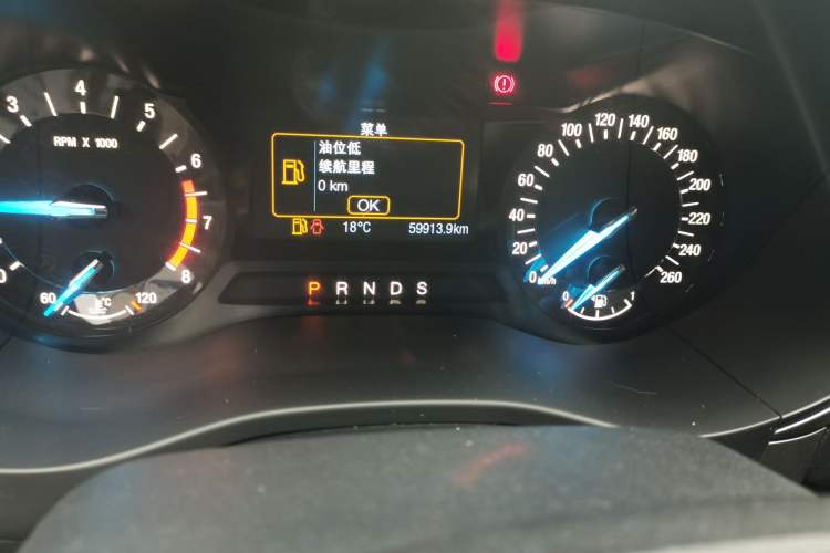 Used Ford Mondeo 2018 EcoBoost 180 Smart Control Fashion Model China V Standard Odometer Close Up