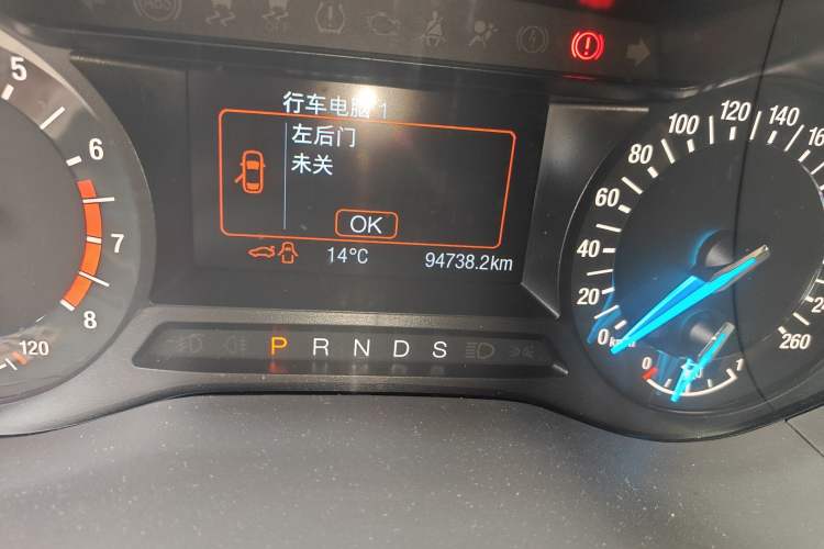 Used Ford Mondeo 2018 EcoBoost 200 Smart Control Fashion Model China VI Standard Odometer Close Up