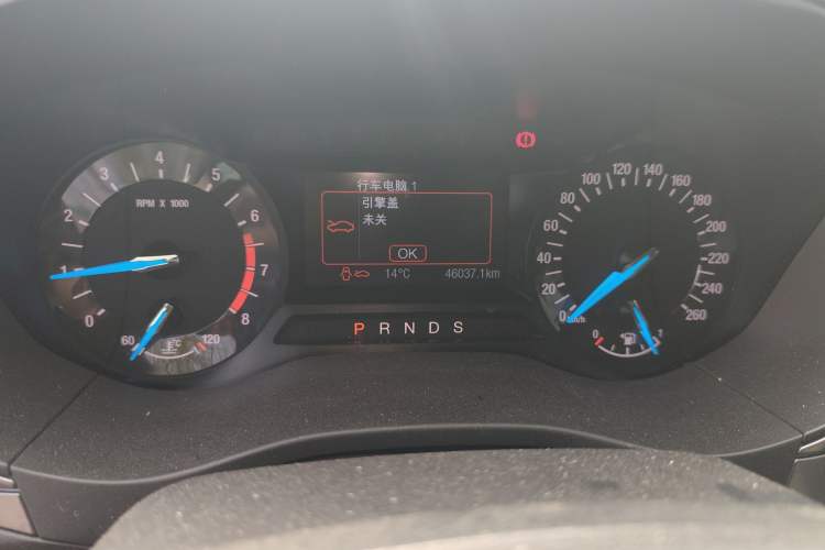 Used Ford Mondeo 2018 EcoBoost 180 Smart Control Fashion Model China VI Standard Odometer Close Up