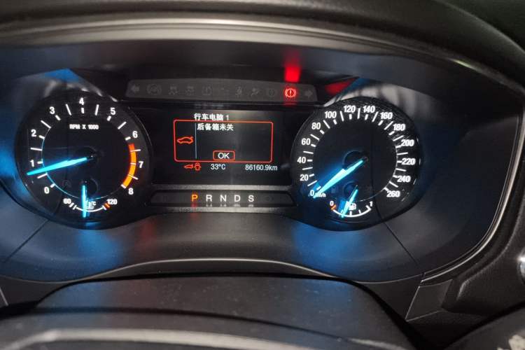 Used Ford Mondeo 2018 EcoBoost 180 Smart Control Fashion Model China V Standard Odometer Close Up