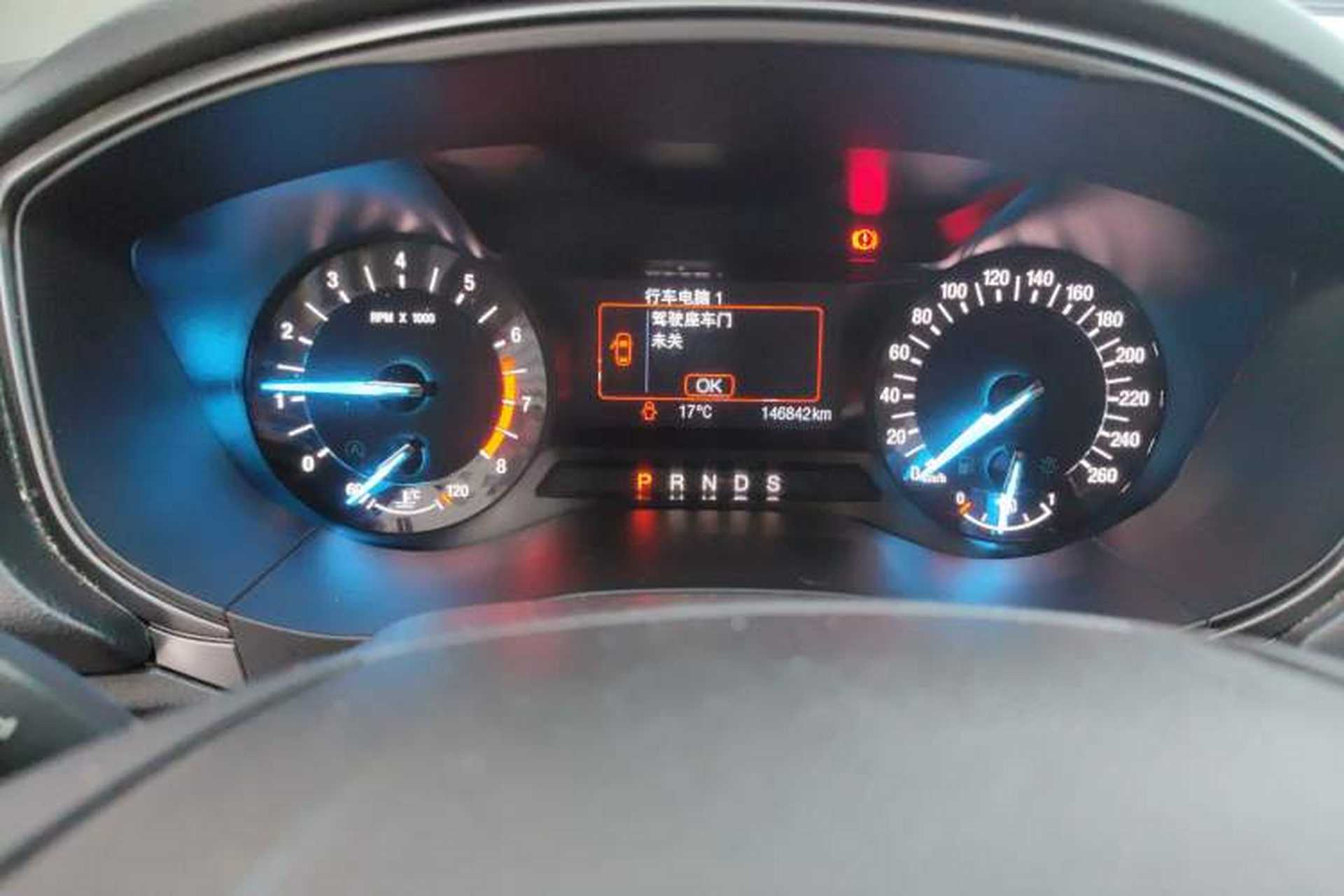 Used Ford Mondeo 2018 EcoBoost 200 Smart Control Fashion Model China VI Standard Odometer Close Up