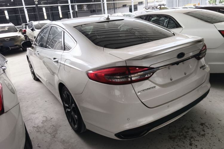 Used Ford Mondeo 2018 EcoBoost 180 Cognac Special Edition Rear Left 45 Deg