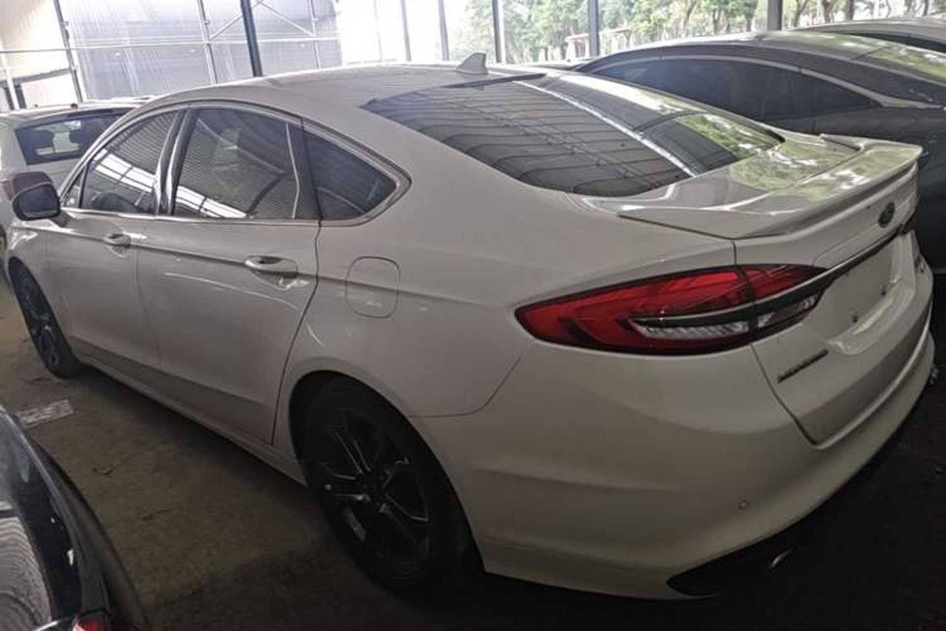 Used Ford Mondeo 2018 EcoBoost 180 Cognac Special Edition Rear Left 45 Deg