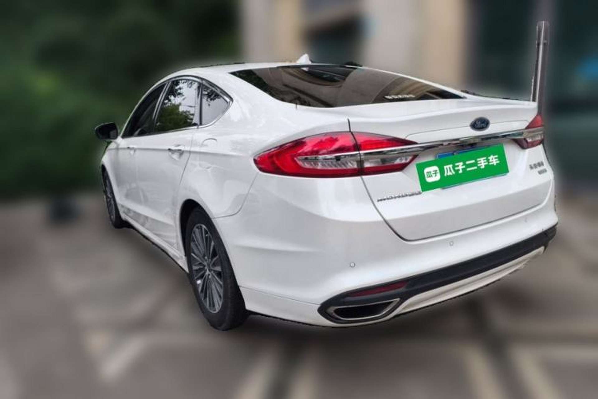 Used Ford Mondeo 2018 EcoBoost 200 Luxury Model Rear Left 45 Deg