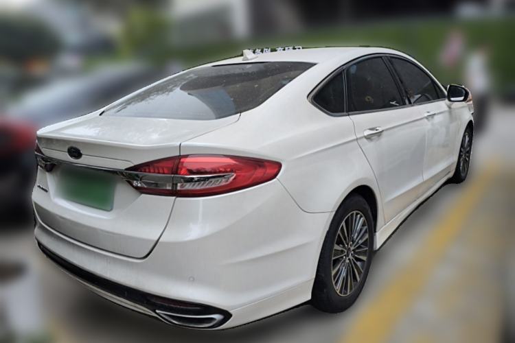 Used Ford Mondeo 2018 EcoBoost 200 Luxury Model Rear Right 45 Deg