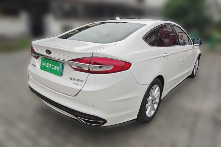 Used Ford Mondeo 2018 EcoBoost 200 Stylish Model Rear Right 45 Deg