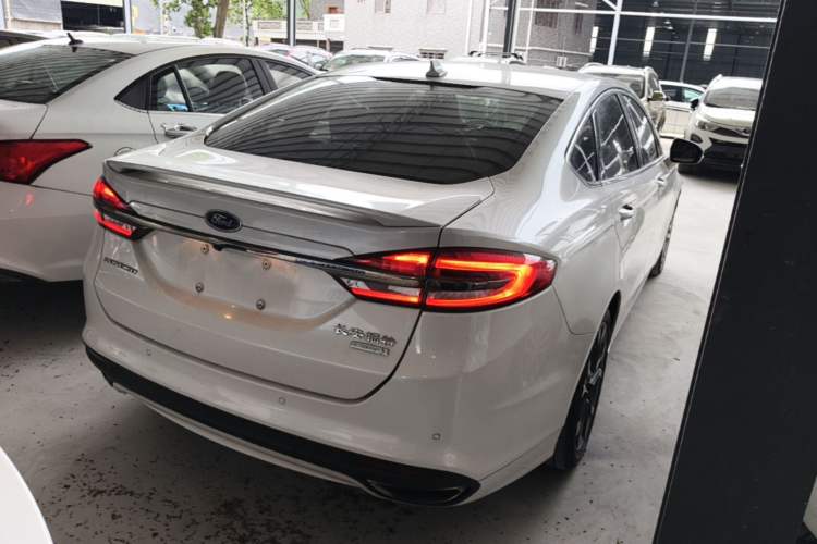 Used Ford Mondeo 2018 EcoBoost 180 Cognac Special Edition Rear Right 45 Deg