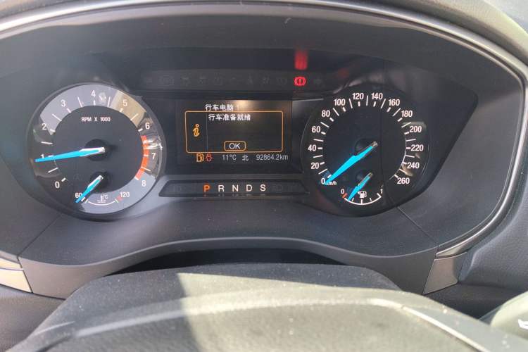 Used Ford Mondeo 2020 EcoBoost 180 Stylish Model Odometer Close Up